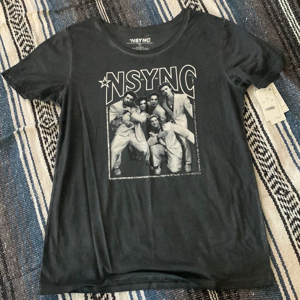 NSYNC Juniors Fit T-shirt Size L